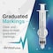 Fifthpulse 5ml Luer Lock Syringe NO Needle, Measurement Dispensing, Sterile, Individually Wrapped, 5PK FMN100656 - alternate 3